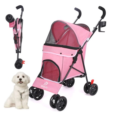 Poussette Pliable pour chien ou chat – Confort et Sécurité en Balade